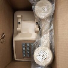 NEW Old Stock Western Electric Bell System Beige Push Button Desk Phone NIB picture