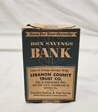 Vintage Lebanon County Trust Inc. ~ Box Savings Bank 5