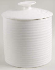 Portmeirion Sophie Conran White Large Canister & Lid 6719063 picture