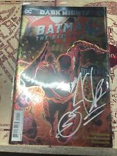 Batman The Red Death #1 Foil Cover | 1ST PRINT | DARK NIGHTS METAL | SIGNED picture