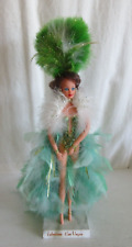 1979 FIONA ORIGINAL LAS VEGAS SHOWGIRL WITH GREEN FEATHERS picture