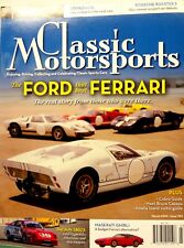 Classic Motorsports Magazine Ford vs Ferrari Movie March 2020 Shelby Cobra GT40 picture