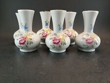 Mini Bud Vases Decorative China Set Of 6 picture