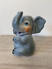 Ceramic Elephant Piggy Bank 8 inches tall picture