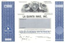 La Quinta Inns, Inc. - 1994 Specimen Stock Certificate - Specimen Stocks & Bonds picture