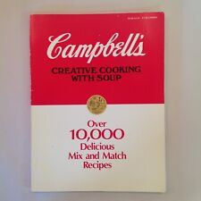 Vintage 1988 Campbell's Creative Cooking with Soup Trade Paperback Recipe Book picture