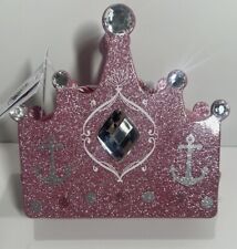 Disney Cruise Line Royal Court Royal Tea Pink Sequin Glitter Purse Handbag New picture