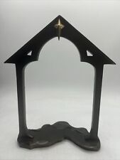 PartyLite HOLY NIGHT CRECHE P9433 Bronze Finish Nativity Display Christmas   picture