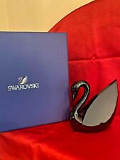 Swarovski RETIRED 2011 Pair of Soulmates Swans JET & CLEAR 1098643 1075309 MIB picture