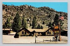 Postcard Fern Creek Lodge in June Lake California CA, Vintage N20 picture