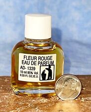 Vintage FLEUR ROUGE Perfume Mini .33oz/10ml EDP Imported  picture