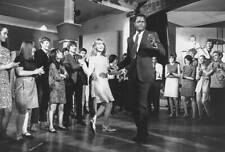 Actors Sidney Poitier And Judy Geeson Dancing In Front Of A Crowd Old Photo picture