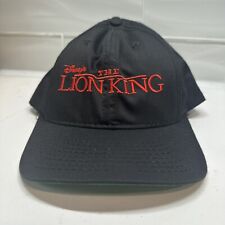 Vintage 1990’s The Lion King Marquee Logo Black Snapback Cap Goofy’s Hat Co. picture