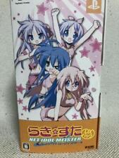 Lucky Star Net Idol Meister PSP Video Game With Goods Set Japan Anime picture