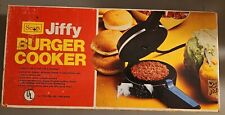 Vintage Sears Jiffy Burger Hamburger Cooker Browner Model 620.65240 picture