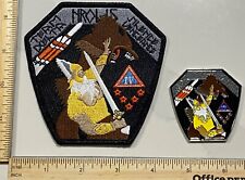 MILITARY BLACK OPS COIN AND PATCH - NROL-15 VERSION (A) SILENCE VENGEANCE PATCH picture