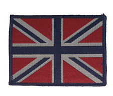 Inverted Union Jack Patriotic UK Flag Army Iron Sew on Patch Clothes T-Shirts picture