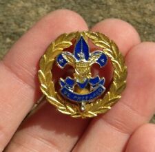 1920s BSA Boy Scouts of America Assistant District Commissioner Hat Cap Badge picture