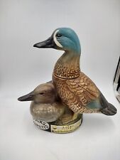 Jim Beam Decanter Ducks Unlimited 1980 Blue Winged Teal picture