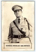 General Douglas MacArthur American Military Leader WW2 RPPC Photo Postcard picture