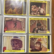 1977 The Gong Show Fleer TV Show Complete Set 66 Stickers 10 Nice picture