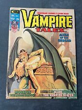 Vampire Tales #8 1974 Marvel Magazine Horror 1st Solo Blade Key GGA Cover VG/FN picture