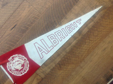 Vintage 1960's  ALBRIGHT COLLEGE  Pennant    The Lions  of Reading, Pennsylvania picture