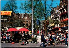 Postcard: Amsterdam, The Netherlands, A Vibrant City Scene A202 picture