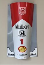 WOWFORMULA 1 F1 Mclaren Honda sign Ayrton Senna Race Car nose Style picture