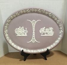 Rare WEDGWOOD Oval Shaped  – LILAC 10 1/4” Tray - Exc picture