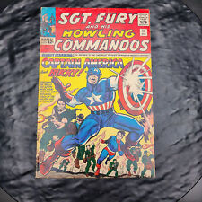 Sgt Fury & His Howling Commandos #13 1964 Capt America Marvel picture