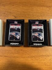 set of new england patriots zippo lighters New picture
