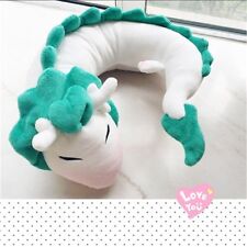 Hot U-Shape White Dragon Plush Toy Soft Pillow Spirited Away Haku Animal Neck Do picture
