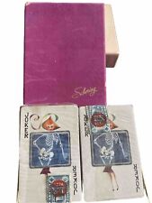 Two Decks Schering Medical Playing Cards Sealed Stamp New Sealed Rare Vintage picture