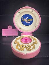 Sailor Moon 1995 Bandai Locket Pink Transformation Compact Pendant Toy Lights Up picture
