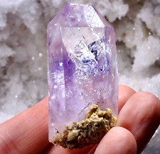 Stunning Lustrous Brandberg Goboboseb Phantom Amethyst Crystal, Namibia  picture