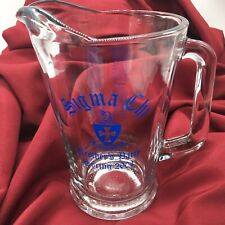 Sigma Chi Fraternity Spring 2004 Brothers Party Beer Pitcher Check for your Name picture