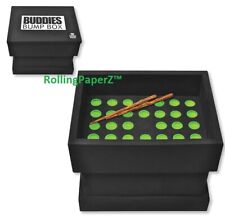 New Buddies Bump Box CONE Filler Loads 34 Pre-Rolled KING SIZE Raw Cones at Once picture
