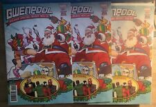 Gwenpool Holiday Special: Merry Mix-Up  1 Dealer Lot of 3 picture