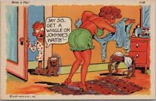 1940 RAY WALTERS Curteich Linen Postcard 