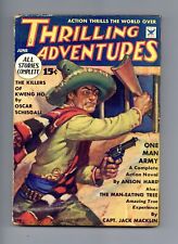 Thrilling Adventures Pulp Jun 1935 Vol. 14 #1 VG picture