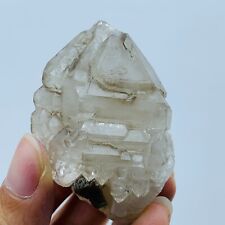 Large 97g Natural Herkimer diamond crystal gem tip/castle Database Cusp picture