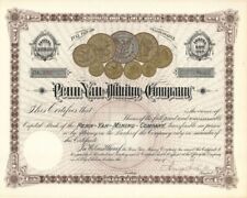 Penn-Yan-Mining-Co. - Unissued Stock Certificate - Mining Stocks picture