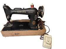 Vintage 1940 Singer Sewing Machine - AF654891 parts or repair. picture