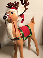 ANNALEE Christmas Reindeer Holly Berry 26
