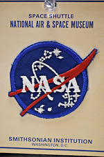 NASA NATIONAL SPACE PROGRAM SMITHSONIAN WASHINGTON DC AIR & SPACE MUSEUM PATCH picture