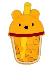 Winnie The Pooh Boba Milk Tea Drink Individual Disney Park Trading Pin Brand New picture