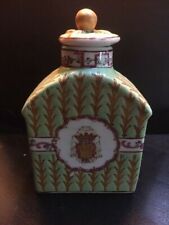 Catholic Collectible - Vintage Tea Caddy with Bishop’s Coat of Arms  picture