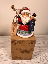 NEW Jim Shore 2023 Santa Dated with Cardinal Hanging Ornament 6012738Q with Box picture