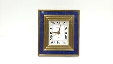 Vintage Gucci 8 Day Blue Lapis Desk Clock picture